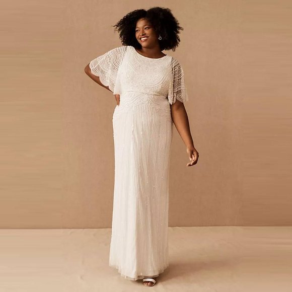 BHLDN Dresses & Skirts - Anthropologie | BHLDN Bonheur Wedding Gown Maxi Dress